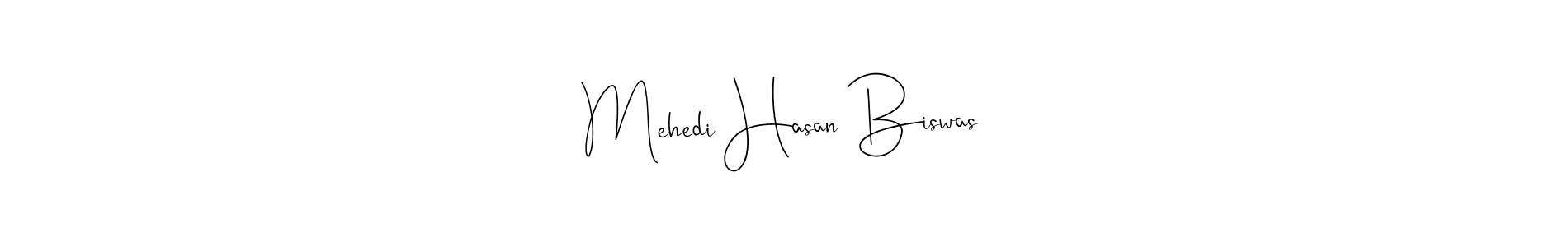 Use a signature maker to create a handwritten signature online. With this signature software, you can design (Andilay-7BmLP) your own signature for name Mehedi Hasan Biswas. Mehedi Hasan Biswas signature style 4 images and pictures png