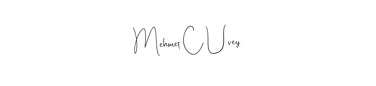 Use a signature maker to create a handwritten signature online. With this signature software, you can design (Andilay-7BmLP) your own signature for name Mehmet C Uvey. Mehmet C Uvey signature style 4 images and pictures png