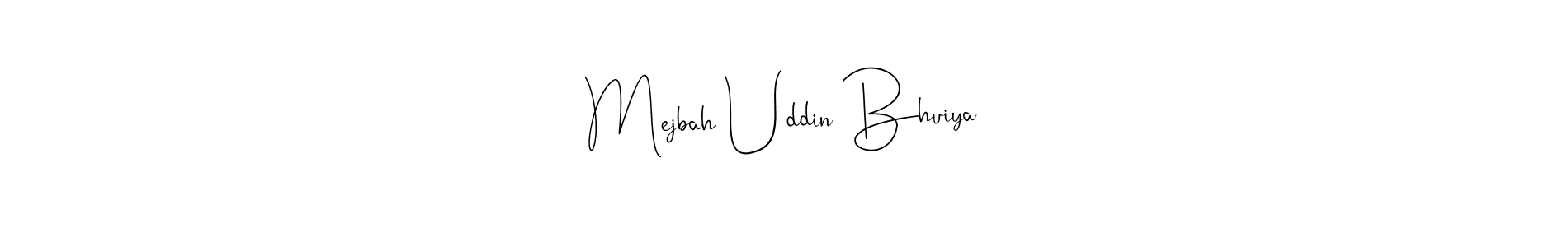 You can use this online signature creator to create a handwritten signature for the name Mejbah Uddin Bhuiya. This is the best online autograph maker. Mejbah Uddin Bhuiya signature style 4 images and pictures png