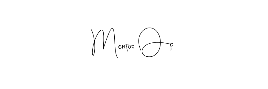 Make a beautiful signature design for name Mentos Op. Use this online signature maker to create a handwritten signature for free. Mentos Op signature style 4 images and pictures png