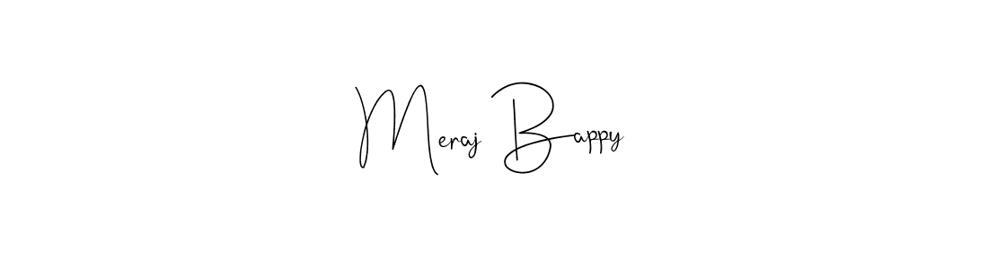 Here are the top 10 professional signature styles for the name Meraj Bappy. These are the best autograph styles you can use for your name. Meraj Bappy signature style 4 images and pictures png