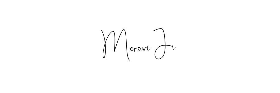 Here are the top 10 professional signature styles for the name Meravi Ji. These are the best autograph styles you can use for your name. Meravi Ji signature style 4 images and pictures png