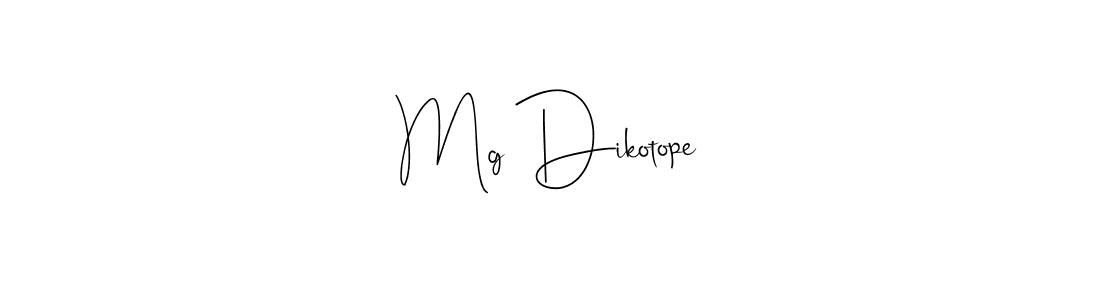 if you are searching for the best signature style for your name Mg Dikotope. so please give up your signature search. here we have designed multiple signature styles  using Andilay-7BmLP. Mg Dikotope signature style 4 images and pictures png