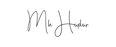 Stand out with a creative autograph for Mh Haldar. The Andilay-7BmLP styling blends modern aesthetics with classic signature flourishes. Mh Haldar signature style 4 images and pictures png