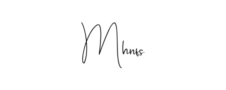 You should practise on your own different ways (Andilay-7BmLP) to write your name (Mhnfs) in signature. Don't let someone else do it for you. Mhnfs signature style 4 images and pictures png
