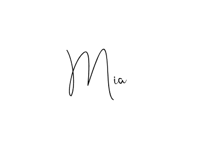 Andilay-7BmLP is a professional signature style that is perfect for those who want to add a touch of class to their signature. It is also a great choice for those who want to make their signature more unique. Get Mia  name to fancy signature for free. Mia  signature style 4 images and pictures png