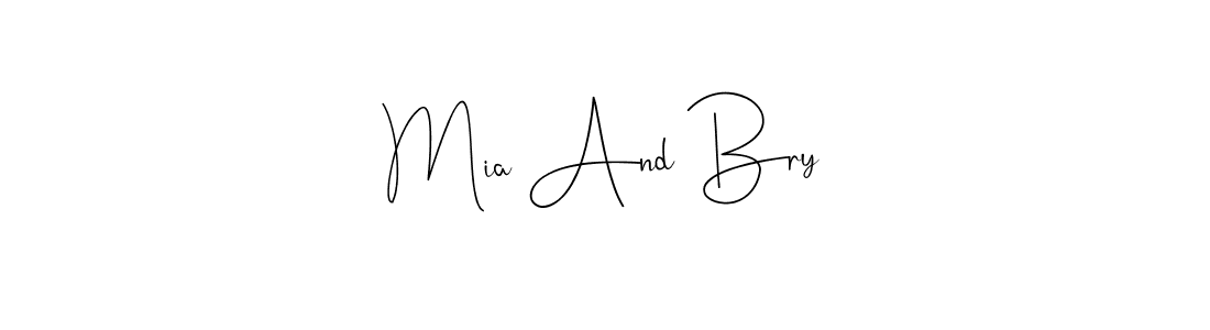 How to Draw Mia And Bry signature style? Andilay-7BmLP is a latest design signature styles for name Mia And Bry. Mia And Bry signature style 4 images and pictures png