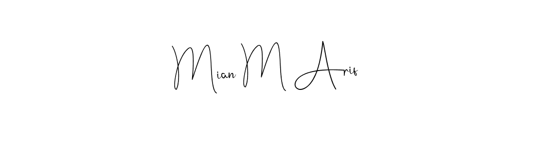 See photos of Mian M Arif official signature by Spectra . Check more albums & portfolios. Read reviews & check more about Andilay-7BmLP font. Mian M Arif signature style 4 images and pictures png