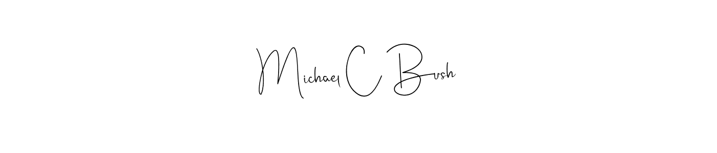 Also we have Michael C Bush name is the best signature style. Create professional handwritten signature collection using Andilay-7BmLP autograph style. Michael C Bush signature style 4 images and pictures png