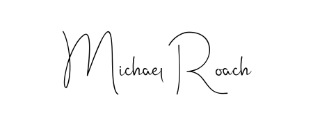 Personalize your online presence with Michael Roach signature rendered in elegant Andilay-7BmLP font. Great for website footers and blogs. Michael Roach signature style 4 images and pictures png