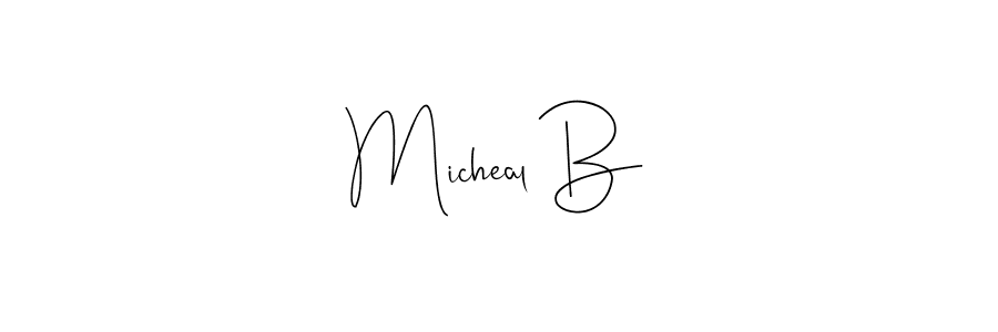 How to Draw Micheal B signature style? Andilay-7BmLP is a latest design signature styles for name Micheal B. Micheal B signature style 4 images and pictures png