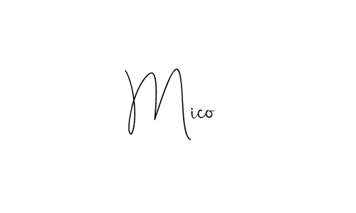 Make a beautiful signature design for name Mico . Use this online signature maker to create a handwritten signature for free. Mico  signature style 4 images and pictures png