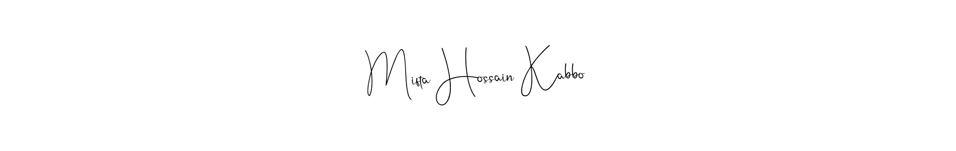 See photos of Mifta Hossain Kabbo official signature by Spectra . Check more albums & portfolios. Read reviews & check more about Andilay-7BmLP font. Mifta Hossain Kabbo signature style 4 images and pictures png