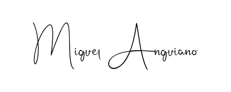 Make a short Miguel Anguiano signature style. Manage your documents anywhere anytime using Andilay-7BmLP. Create and add eSignatures, submit forms, share and send files easily. Miguel Anguiano signature style 4 images and pictures png