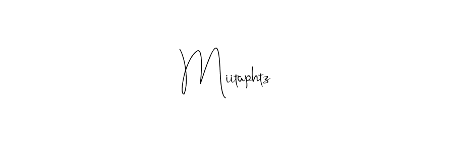 How to Draw Miitaphtz signature style? Andilay-7BmLP is a latest design signature styles for name Miitaphtz. Miitaphtz signature style 4 images and pictures png
