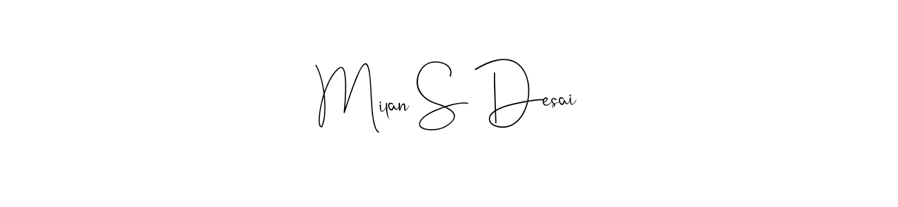 Check out images of Autograph of Milan S Desai name. Actor Milan S Desai Signature Style. Andilay-7BmLP is a professional sign style online. Milan S Desai signature style 4 images and pictures png