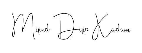 Stand out with a creative autograph for Milind Dilip Kadam. The Andilay-7BmLP styling blends modern aesthetics with classic signature flourishes. Milind Dilip Kadam signature style 4 images and pictures png