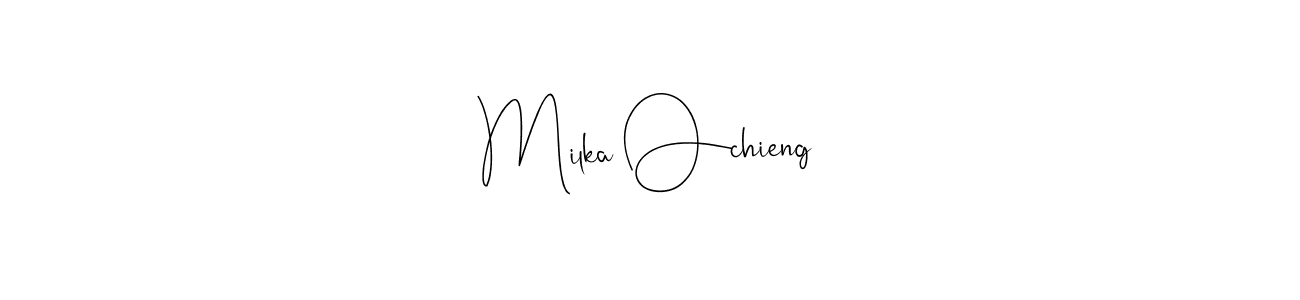 Here are the top 10 professional signature styles for the name Milka Ochieng. These are the best autograph styles you can use for your name. Milka Ochieng signature style 4 images and pictures png