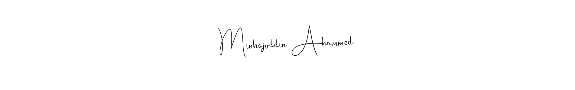 This is the best signature style for the Minhajuddin Ahammed name. Also you like these signature font (Andilay-7BmLP). Mix name signature. Minhajuddin Ahammed signature style 4 images and pictures png