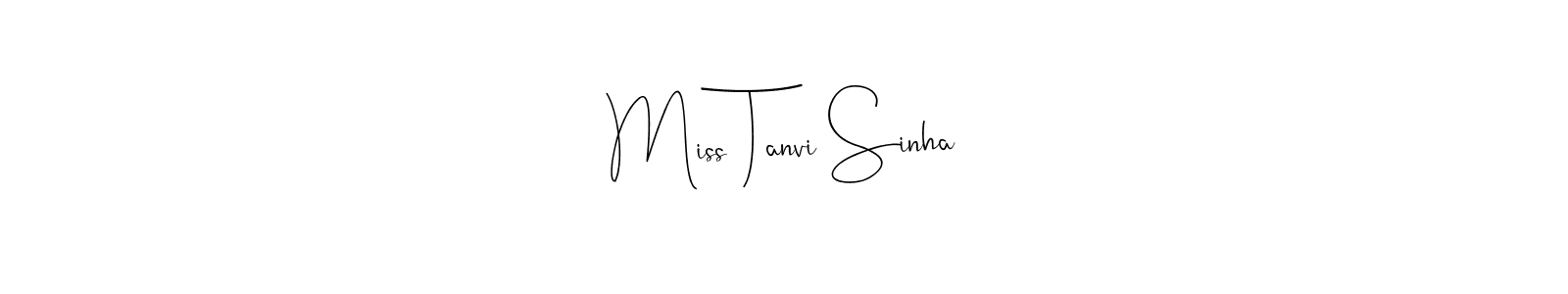 Make a beautiful signature design for name Miss Tanvi Sinha. Use this online signature maker to create a handwritten signature for free. Miss Tanvi Sinha signature style 4 images and pictures png