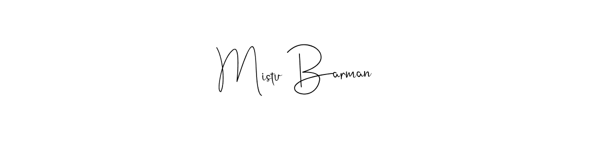 if you are searching for the best signature style for your name Mistu Barman. so please give up your signature search. here we have designed multiple signature styles  using Andilay-7BmLP. Mistu Barman signature style 4 images and pictures png