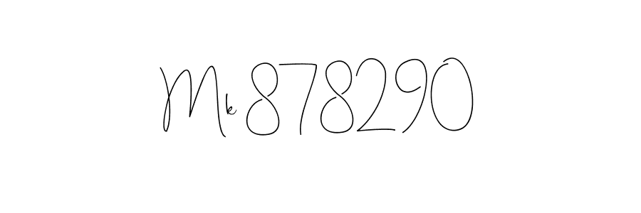 It looks lik you need a new signature style for name Mk 878290. Design unique handwritten (Andilay-7BmLP) signature with our free signature maker in just a few clicks. Mk 878290 signature style 4 images and pictures png