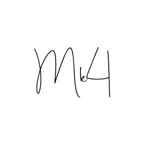 How to make Mk4 name signature. Use Andilay-7BmLP style for creating short signs online. This is the latest handwritten sign. Mk4 signature style 4 images and pictures png