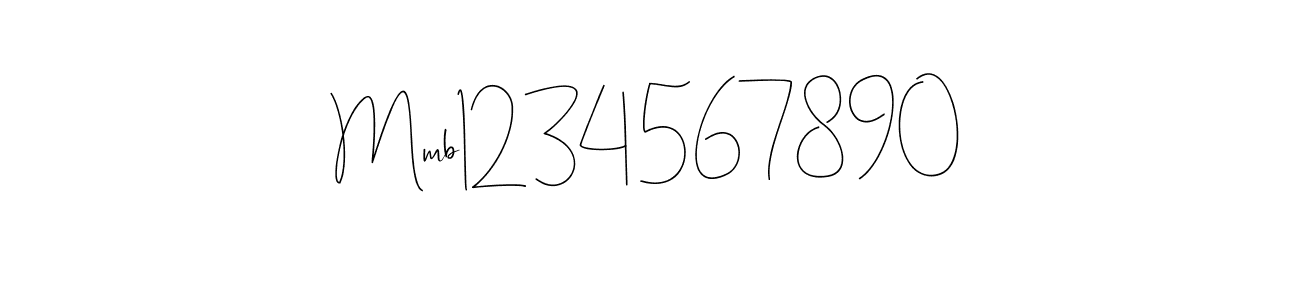 You should practise on your own different ways (Andilay-7BmLP) to write your name (Mmb1234567890) in signature. don't let someone else do it for you. Mmb1234567890 signature style 4 images and pictures png