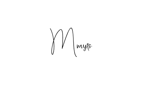 How to Draw Mmyts signature style? Andilay-7BmLP is a latest design signature styles for name Mmyts. Mmyts signature style 4 images and pictures png
