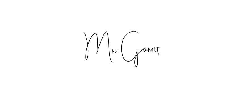 Once you've used our free online signature maker to create your best signature Andilay-7BmLP style, it's time to enjoy all of the benefits that Mn Gamit name signing documents. Mn Gamit signature style 4 images and pictures png