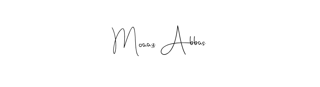 if you are searching for the best signature style for your name Moaaz Abbas. so please give up your signature search. here we have designed multiple signature styles  using Andilay-7BmLP. Moaaz Abbas signature style 4 images and pictures png