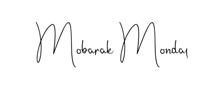 A dynamic signature style for Mobarak Mondal using Andilay-7BmLP script. Designed to look authentic, handwritten, and professional. Mobarak Mondal signature style 4 images and pictures png