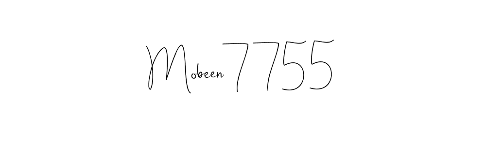 How to make Mobeen7755 signature? Andilay-7BmLP is a professional autograph style. Create handwritten signature for Mobeen7755 name. Mobeen7755 signature style 4 images and pictures png