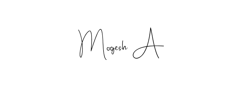 The best way (Andilay-7BmLP) to make a short signature is to pick only two or three words in your name. The name Mogesh A include a total of six letters. For converting this name. Mogesh A signature style 4 images and pictures png