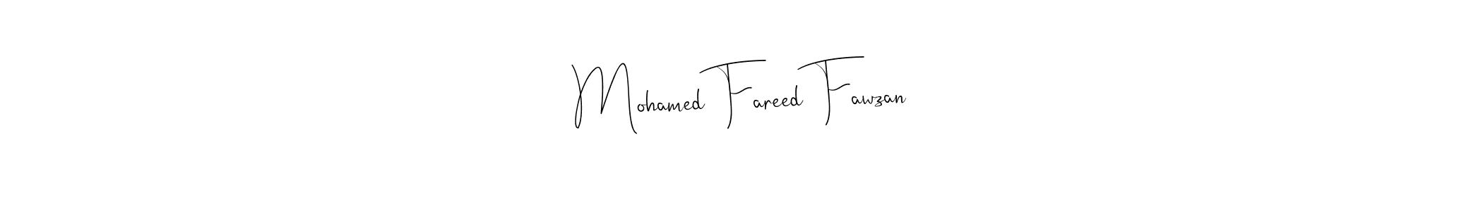 Use a signature maker to create a handwritten signature online. With this signature software, you can design (Andilay-7BmLP) your own signature for name Mohamed Fareed Fawzan. Mohamed Fareed Fawzan signature style 4 images and pictures png