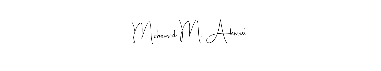 You can use this online signature creator to create a handwritten signature for the name Mohamed M. Ahmed. This is the best online autograph maker. Mohamed M. Ahmed signature style 4 images and pictures png