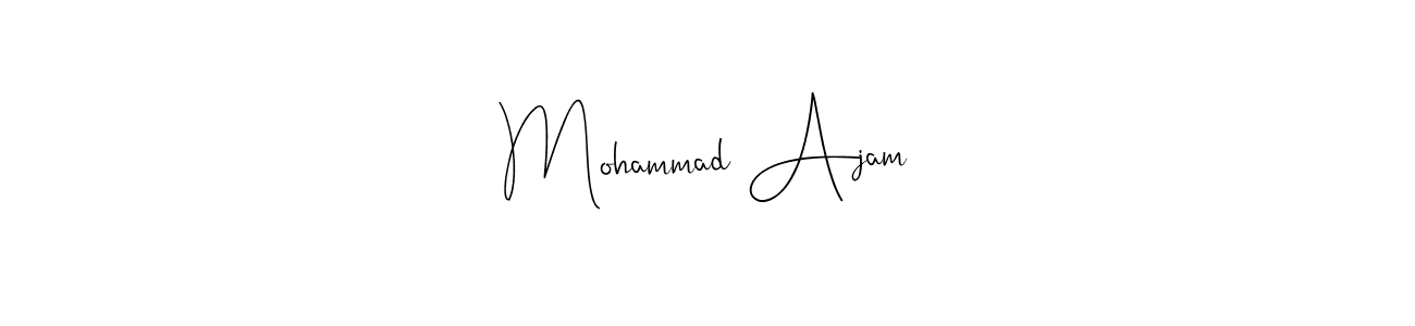 Best and Professional Signature Style for Mohammad Ajam. Andilay-7BmLP Best Signature Style Collection. Mohammad Ajam signature style 4 images and pictures png