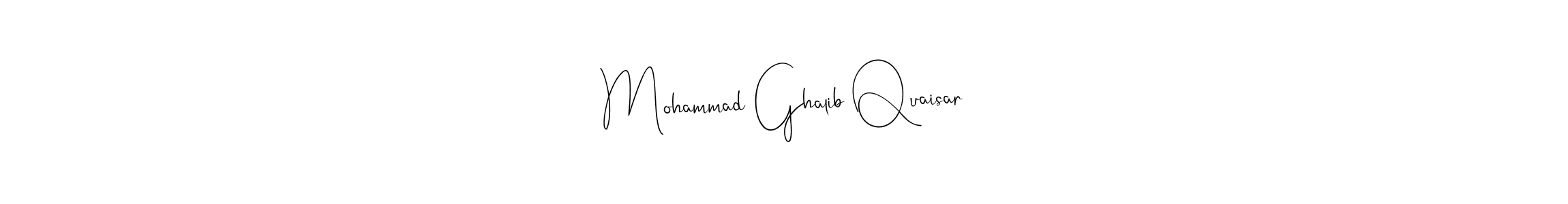 You can use this online signature creator to create a handwritten signature for the name Mohammad Ghalib Quaisar. This is the best online autograph maker. Mohammad Ghalib Quaisar signature style 4 images and pictures png