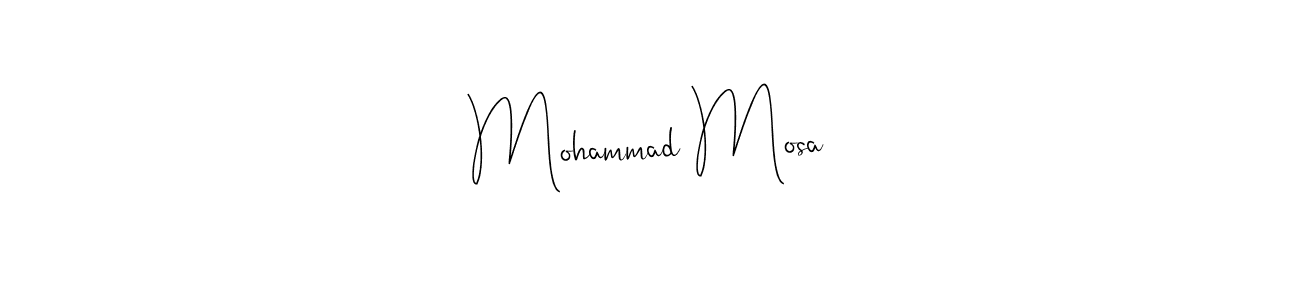 Also You can easily find your signature by using the search form. We will create Mohammad Mosa name handwritten signature images for you free of cost using Andilay-7BmLP sign style. Mohammad Mosa signature style 4 images and pictures png