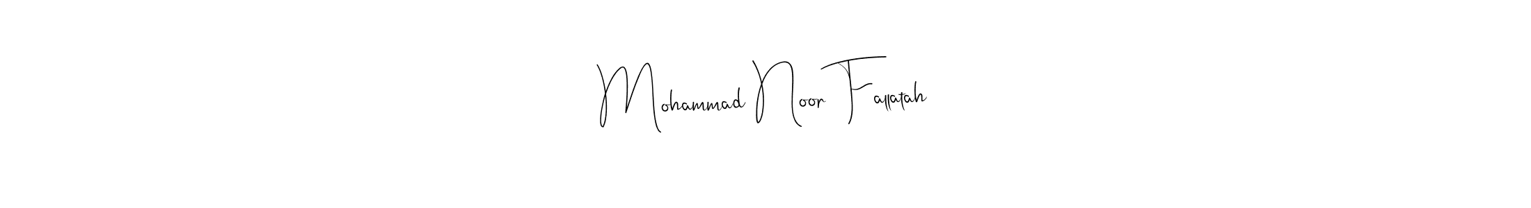Once you've used our free online signature maker to create your best signature Andilay-7BmLP style, it's time to enjoy all of the benefits that Mohammad Noor Fallatah name signing documents. Mohammad Noor Fallatah signature style 4 images and pictures png