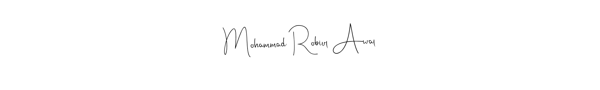 You can use this online signature creator to create a handwritten signature for the name Mohammad Robiul Awal. This is the best online autograph maker. Mohammad Robiul Awal signature style 4 images and pictures png