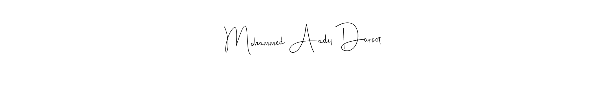 Similarly Andilay-7BmLP is the best handwritten signature design. Signature creator online .You can use it as an online autograph creator for name Mohammed Aadil Darsot. Mohammed Aadil Darsot signature style 4 images and pictures png