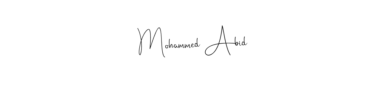 This is the best signature style for the Mohammed Abid name. Also you like these signature font (Andilay-7BmLP). Mix name signature. Mohammed Abid signature style 4 images and pictures png