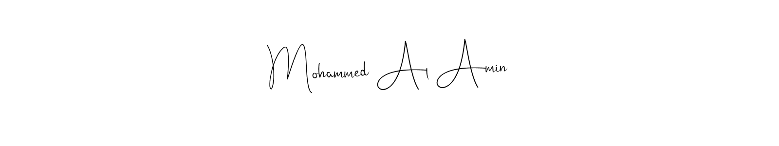 if you are searching for the best signature style for your name Mohammed Al Amin. so please give up your signature search. here we have designed multiple signature styles  using Andilay-7BmLP. Mohammed Al Amin signature style 4 images and pictures png