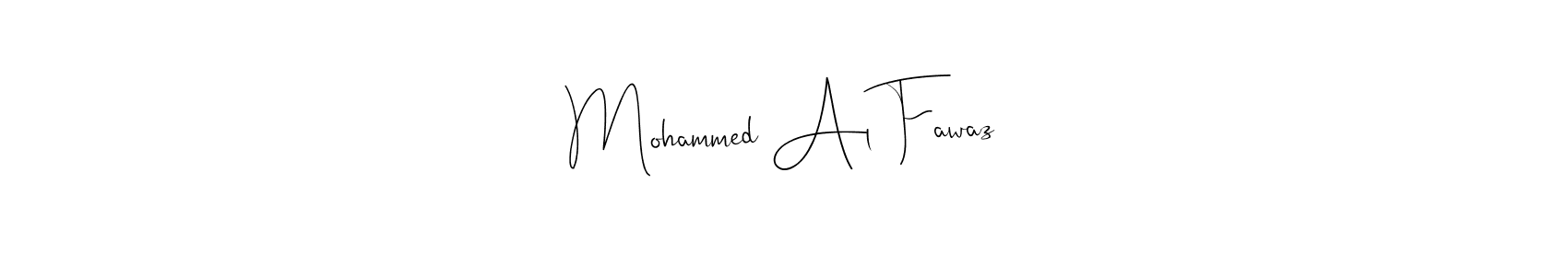 Also You can easily find your signature by using the search form. We will create Mohammed Al Fawaz name handwritten signature images for you free of cost using Andilay-7BmLP sign style. Mohammed Al Fawaz signature style 4 images and pictures png