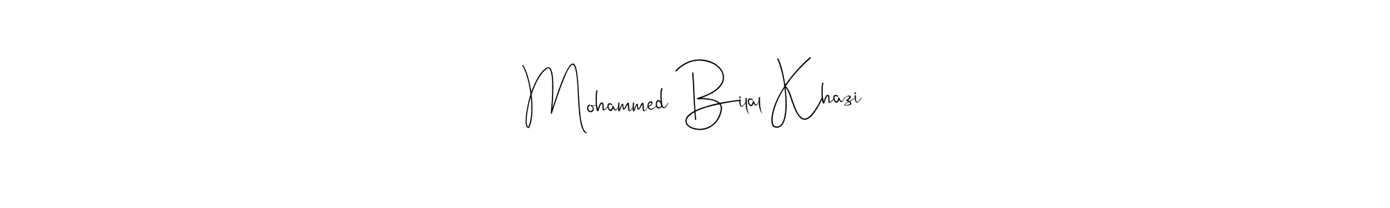 Here are the top 10 professional signature styles for the name Mohammed Bilal Khazi. These are the best autograph styles you can use for your name. Mohammed Bilal Khazi signature style 4 images and pictures png