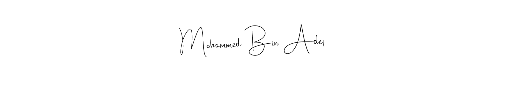 The best way (Andilay-7BmLP) to make a short signature is to pick only two or three words in your name. The name Mohammed Bin Adel include a total of six letters. For converting this name. Mohammed Bin Adel signature style 4 images and pictures png