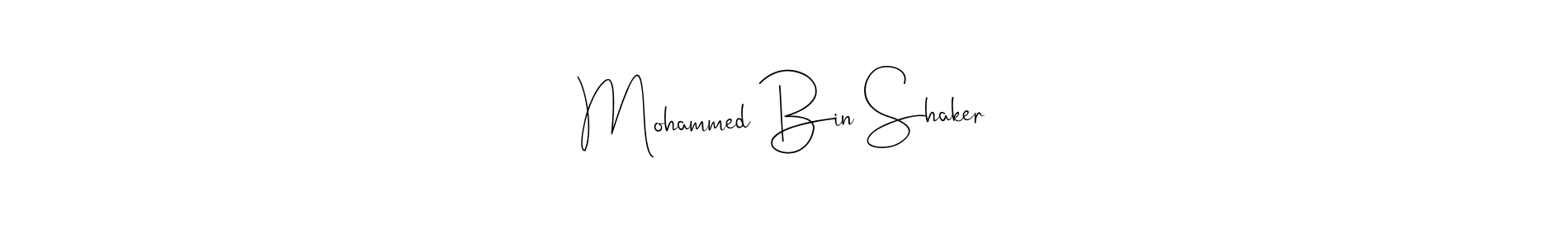 Best and Professional Signature Style for Mohammed Bin Shaker. Andilay-7BmLP Best Signature Style Collection. Mohammed Bin Shaker signature style 4 images and pictures png