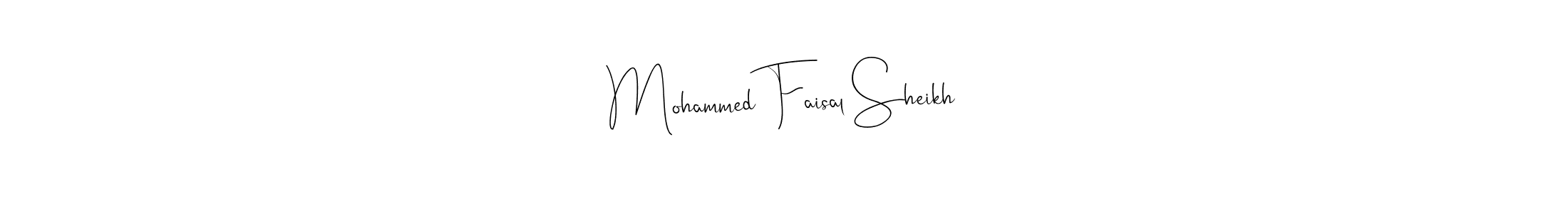 How to Draw Mohammed Faisal Sheikh signature style? Andilay-7BmLP is a latest design signature styles for name Mohammed Faisal Sheikh. Mohammed Faisal Sheikh signature style 4 images and pictures png