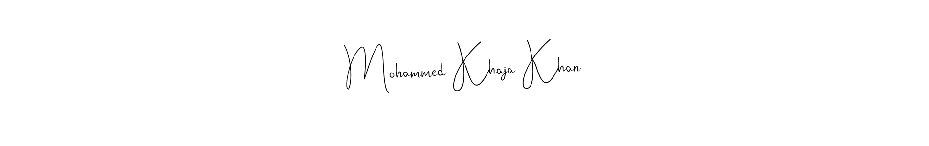 The best way (Andilay-7BmLP) to make a short signature is to pick only two or three words in your name. The name Mohammed Khaja Khan include a total of six letters. For converting this name. Mohammed Khaja Khan signature style 4 images and pictures png